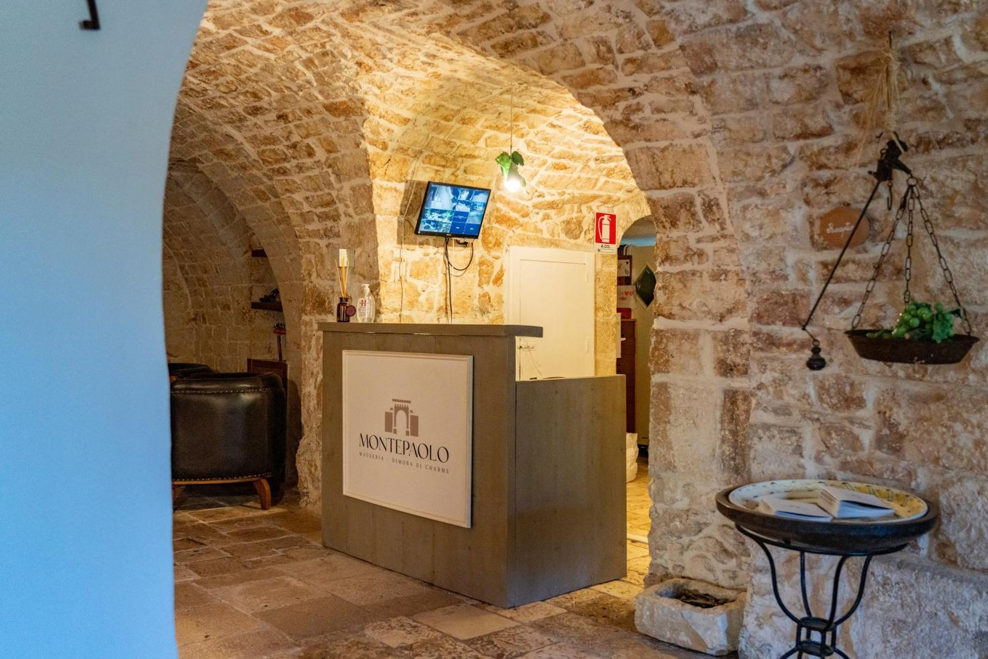 Masseria Montepaolo Dimora Di Charme 孔韦尔萨诺 外观 照片